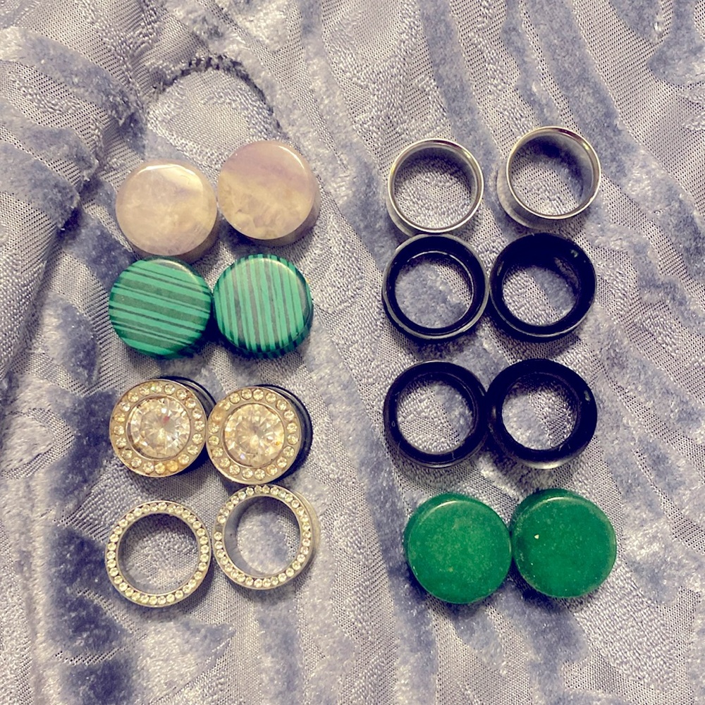 Big Lot of plugs and tunnels